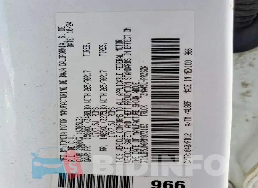 3TMLB5JN0RM073183 Photo# 12