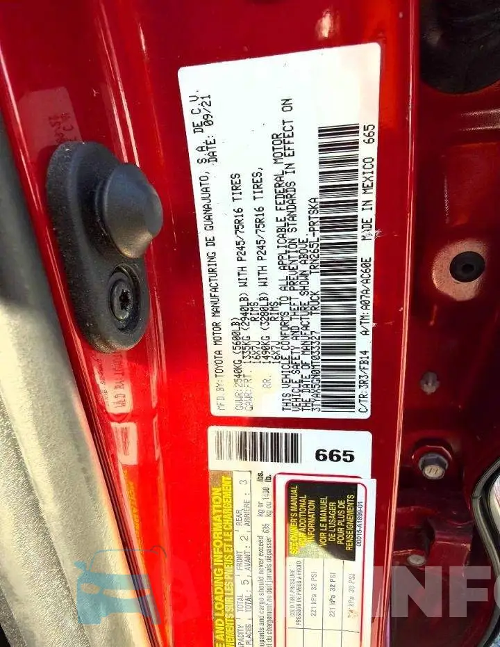 3TYAX5GN0MT033327 Photo# 10