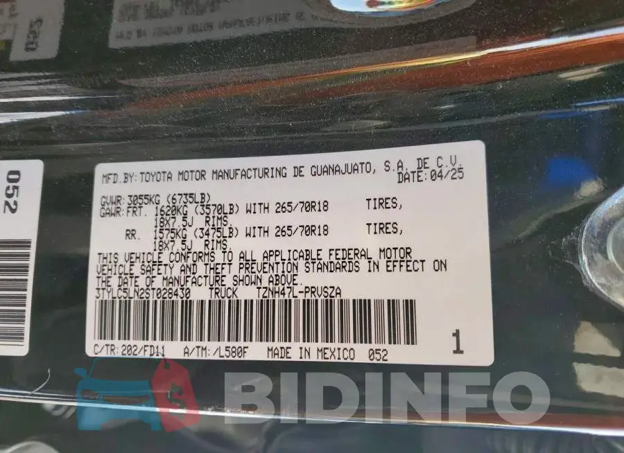 3TYLC5LN2ST028430 Photo# 13