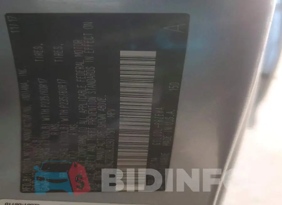 5TDKZ3DC8JS901751 Photo# 13