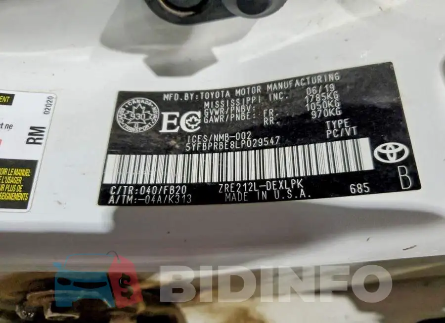 5YFBPRBE8LP029547 Photo# 12