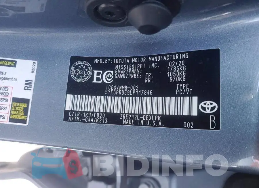 5YFBPRBE9LP117846 Photo# 13