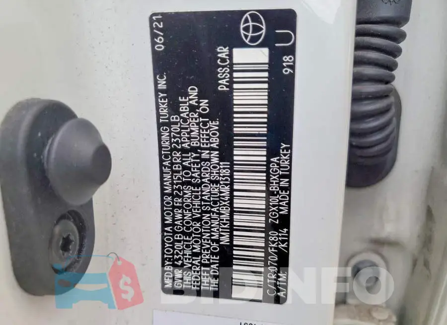 NMTKHMBX4MR131811 Photo# 12