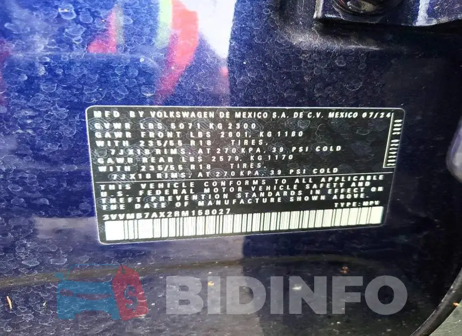 3VVMB7AX2RM158027 Photo# 13