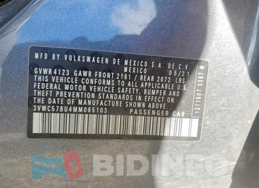 3VWC57BU4MM065103 Photo# 12