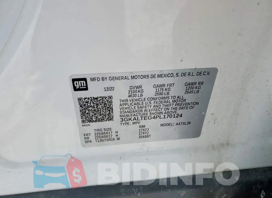 3GKALTEG4PL170124 Photo# 13