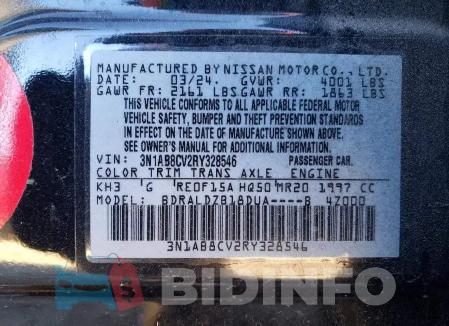 3N1AB8CV2RY328546 Photo# 12