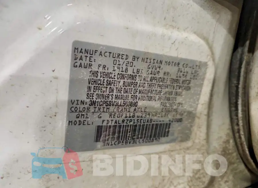 3N1CP5BV3LL500890 Photo# 13