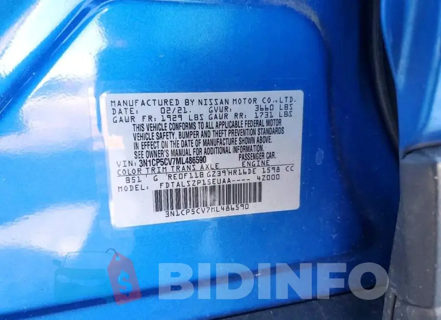 3N1CP5CV7ML486590 Photo# 12
