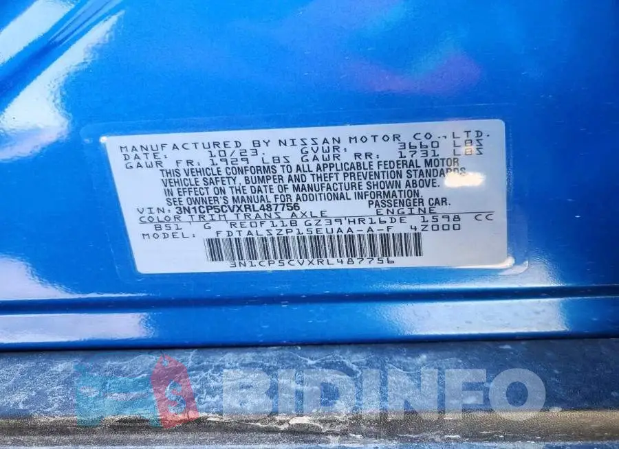 3N1CP5CVXRL487756 Photo# 13