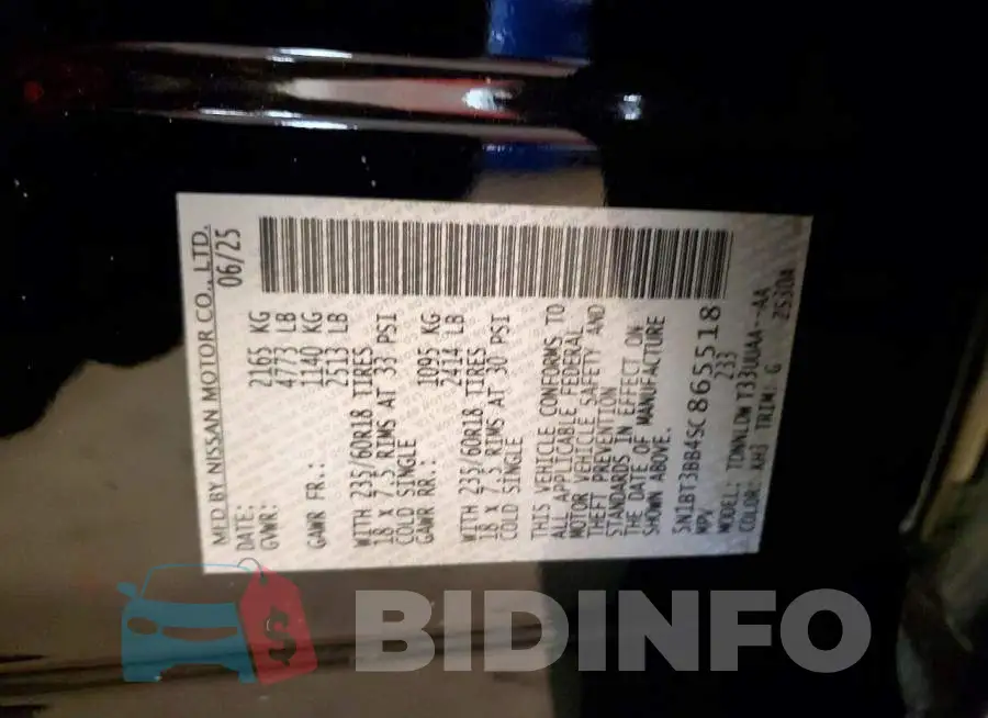 5N1BT3BB4SC865518 Photo# 13