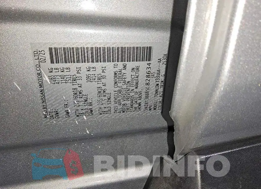5N1BT3BB8SC828634 Photo# 14