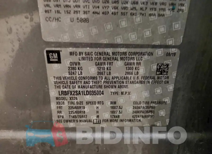 LRBFX2SA1LD035004 Photo# 13