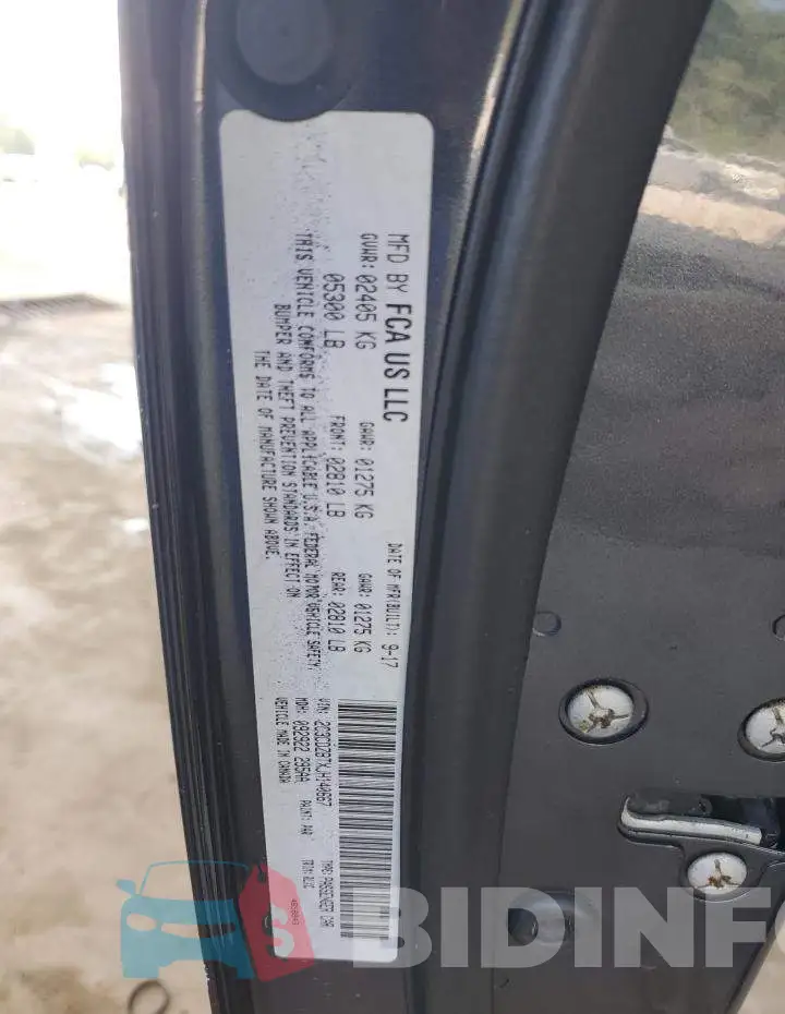 2C3CDZBTXJH140667 Photo# 12
