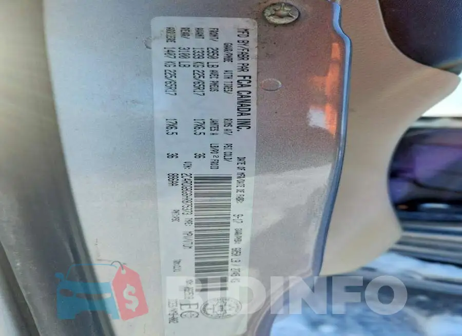 2C4RDGBG6HR875373 Photo# 12