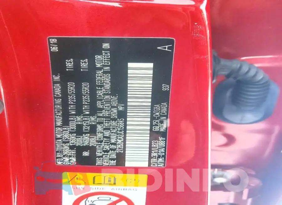 2T2BZMCA2JC156845 Photo# 13