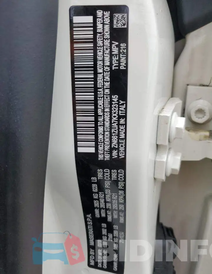 ZN661ZUA7KX323145 Photo# 13