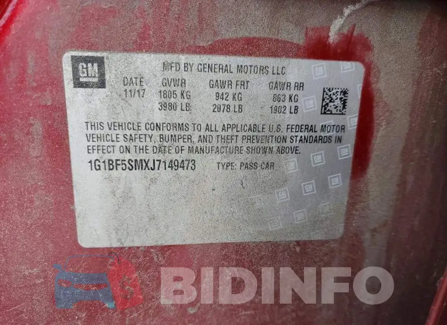 1G1BF5SMXJ7149473 Photo# 12