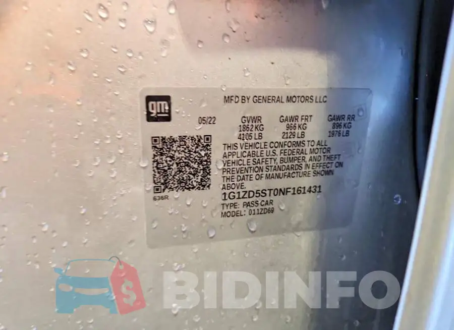 1G1ZD5ST0NF161431 Photo# 13