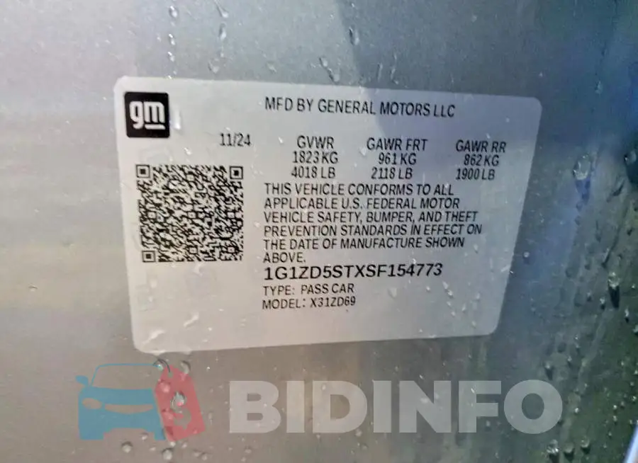 1G1ZD5STXSF154773 Photo# 12