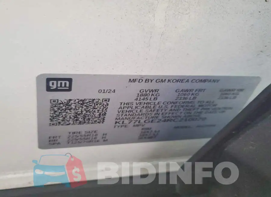 KL77LGE24RC210070 Photo# 13