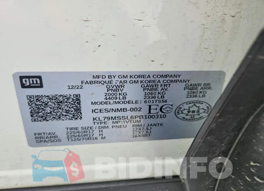 KL79MSSL6PB100310 Photo# 13