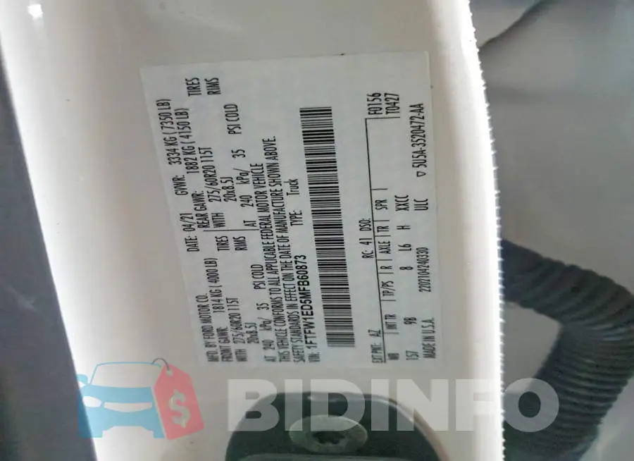1FTFW1ED5MFB60873 Photo# 12