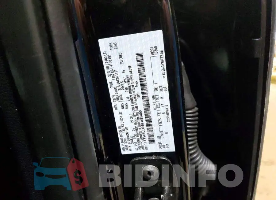 1FTFW5LD9SFA85490 Photo# 12