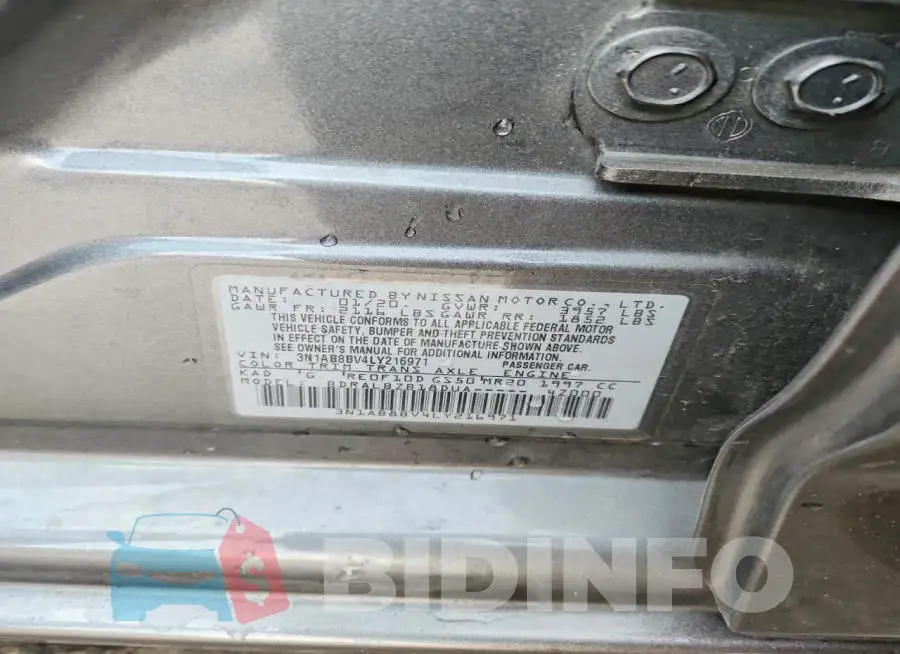 3N1AB8BV4LY216971 Photo# 12