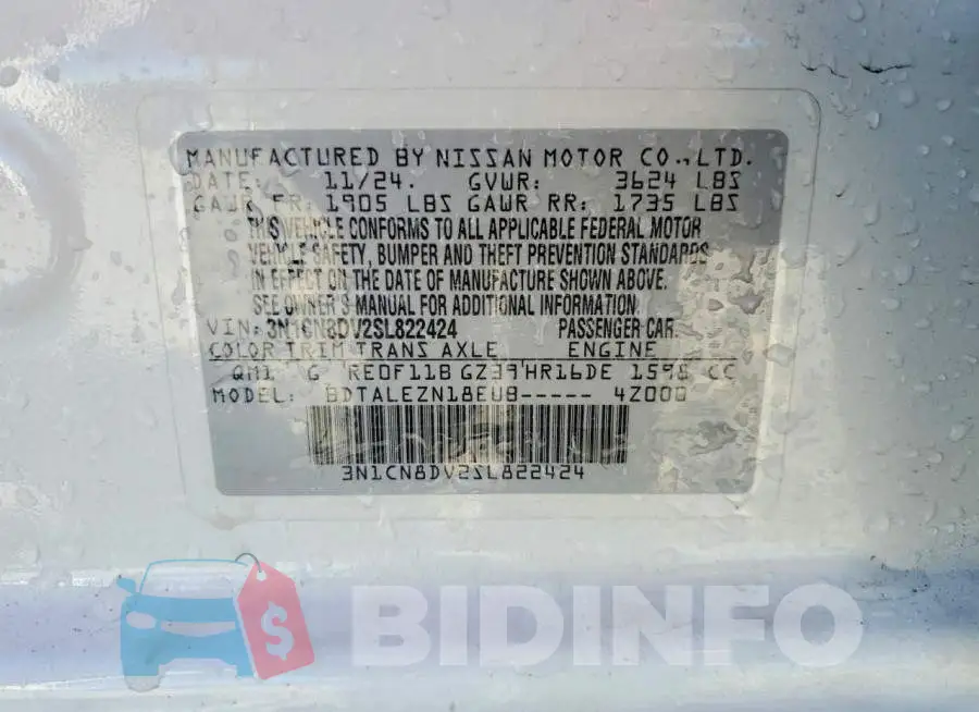 3N1CN8DV2SL822424 Photo# 12