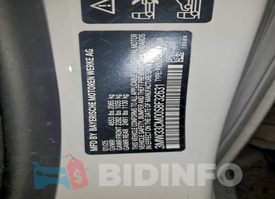 3MW33CM00S8F32631 Photo# 12