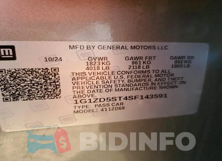 1G1ZD5ST4SF143591 Photo# 13