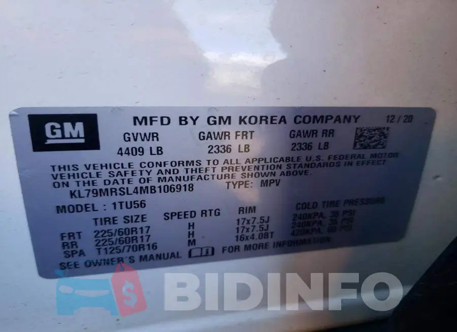 KL79MRSL4MB106918 Photo# 12
