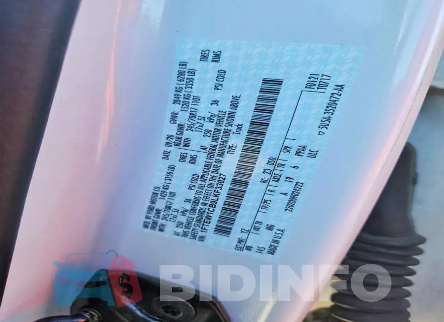 1FTEW1CB9LKF33027 Photo# 12