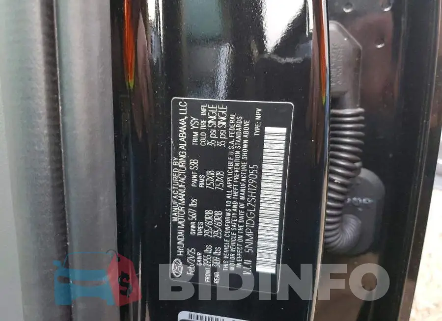 5NMP1DGL2SH129055 Photo# 14