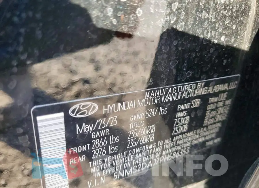 5NMS2DAJ7PH586353 Photo# 13