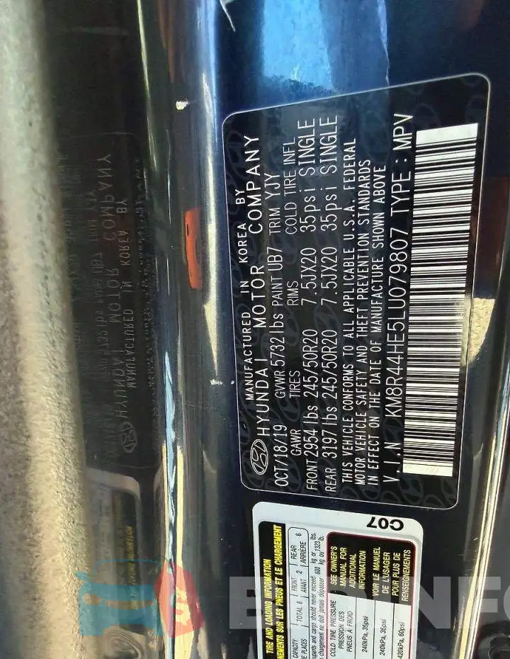 KM8R44HE5LU079807 Photo# 10