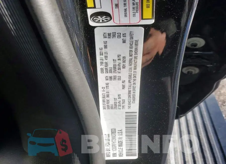 1C6SRFHT2NN378533 Photo# 13