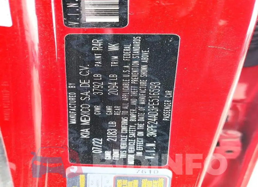 3KPF24AD3PE516593 Photo# 12