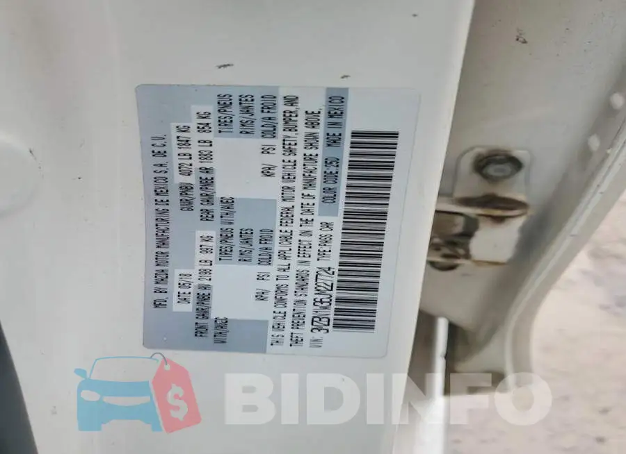 3MZBN1W36JM227724 Photo# 12