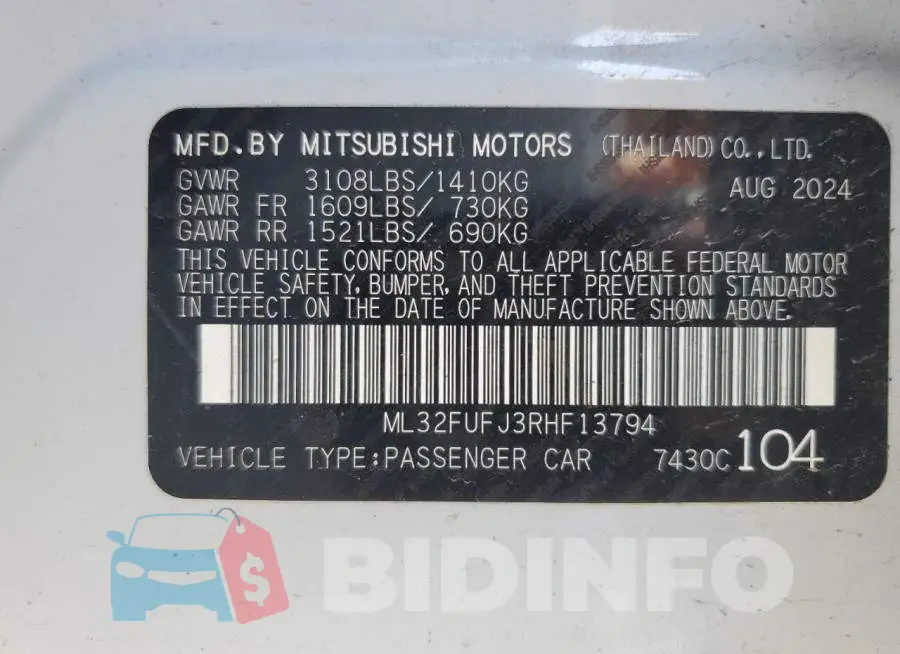 ML32FUFJ3RHF13794 Photo# 13