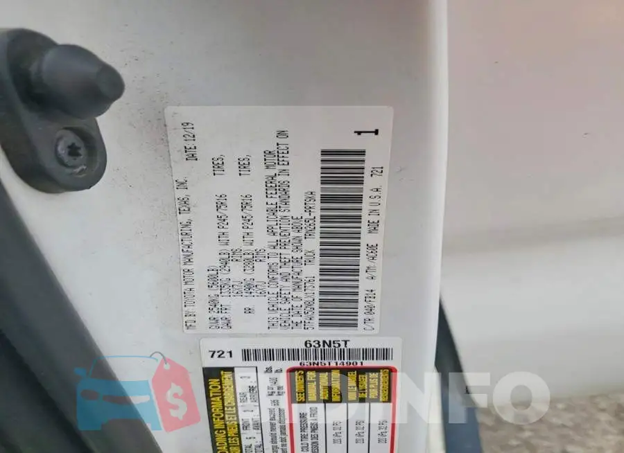 5TFAX5GN8LX173761 Photo# 12