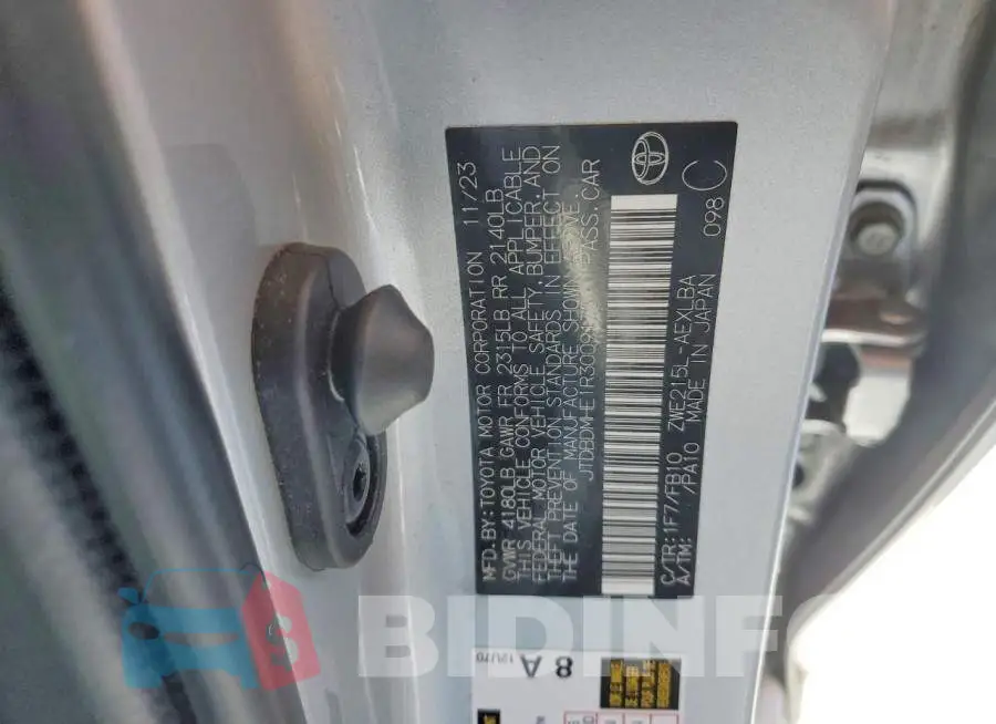 JTDBDMHE1R3009175 Photo# 12