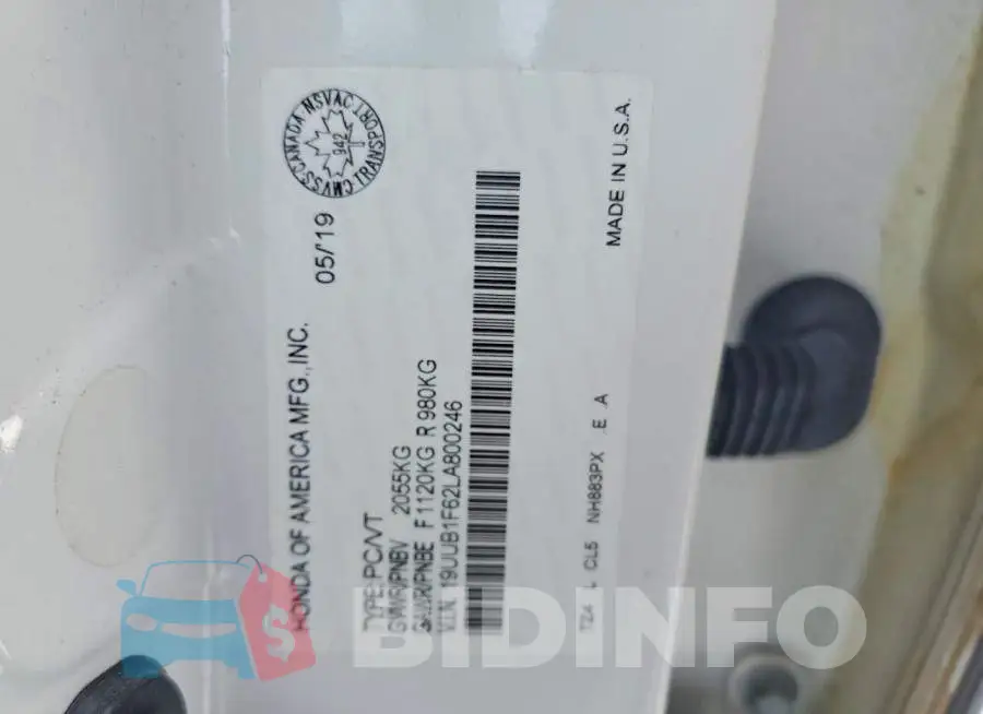 19UUB1F62LA800246 Photo# 12