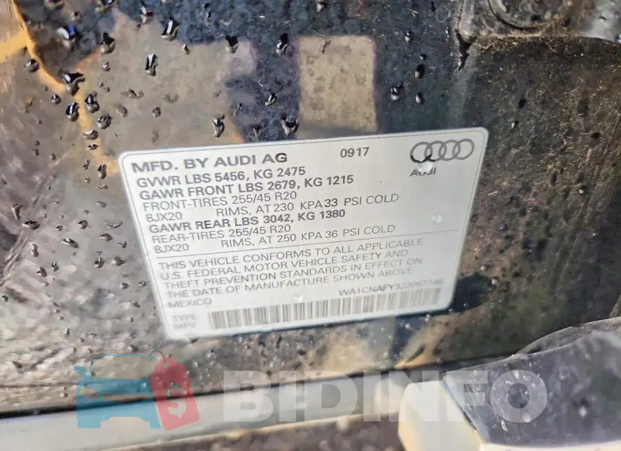 WA1CNAFY3J2057746 Photo# 14
