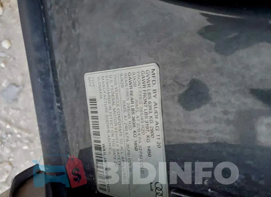 WA1LJAF7XMD021435 Photo# 13