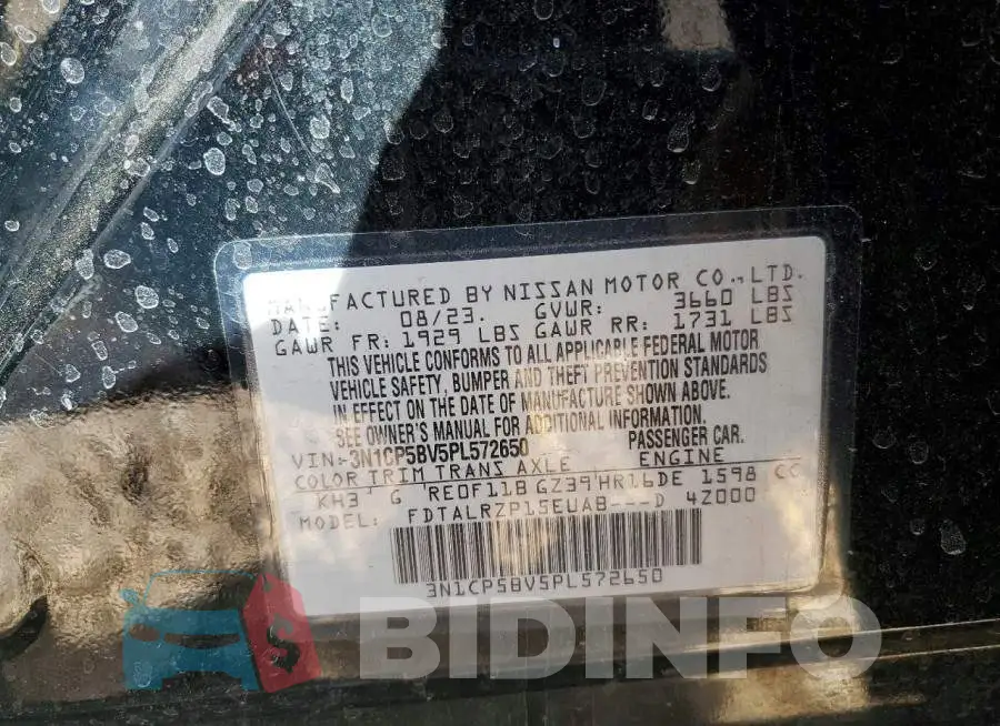 3N1CP5BV5PL572650 Photo# 12