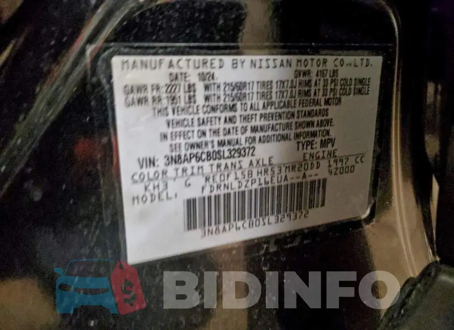 3N8AP6CB0SL329372 Photo# 13