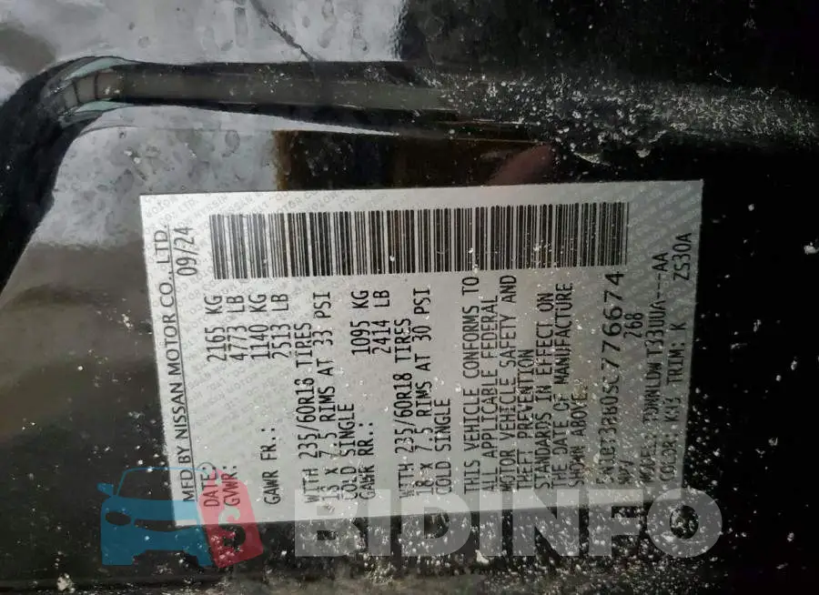 5N1BT3BB0SC776674 Photo# 14