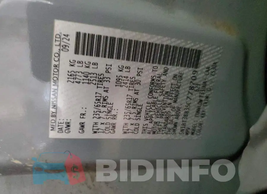 5N1BT3BB3SC778709 Photo# 14